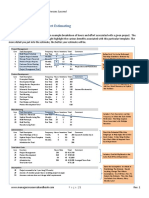 Template - Project Estimating