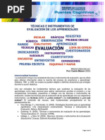 Técnicas e Instrumentos de Evaluación de Los Aprendizajes - Prof. Camilo Malavé