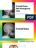 Cranial Base Dan Emergency Case