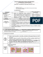 12 Setiembre Sesio P, S, Conocemos y Valoramos A La Familia