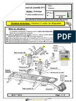 Devoir de Contrôle N°1 - Technologie - 2ème Sciences (2014-2015) MR Abdallah Raouafi