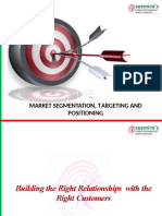 Segmentation, Targeting and Positioning