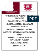 Examen Final - Ensayo Rescision de Las Relaciones de Trabajo Sin Responsabilidad para El Trabajador