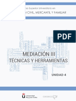 Unidad 4 - La Mediacion - III - Tecnicas y Herramientas