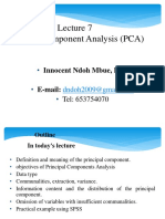 Lecture 6 - PCA - Lecturefin