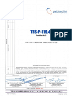 TES-P-119-41-R0-Non-Linear Resistor Application in GIS