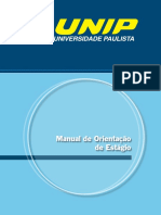 Manual de Orientação Pedagogia