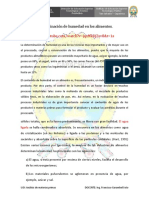 8 - Determinación de Humedad y Cenzas en Los Alimentos