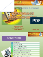 Plataformas de Educación Virtual