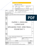 Tue - 5H - Eng - 11.10. 2022 - Speaking Test - SPM Trial