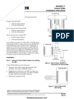 Simplex MAPNET II Control ZAMs Installation Instructions