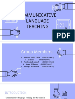 Communicative Language Teaching - Group 2