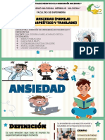 ANSIEDAD Emergencia y Urgencia