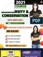 NEET 2021 Crash Course Biodiversity and Conservation