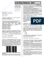 Fisica Moderna Lista para Vestibulares 2017