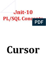 Unit-10 PL - SQL Concepts