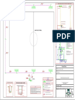 Campo de Futebol: Detalhe Iluminação - Poste Circular 17/200-KGF - Refletores Led 700W