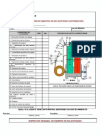 Check List Equipo Oxicorte