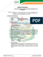 TDR Servicio de Elaboracion de Pasamanos