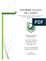 Informe 1 Salida de Campo