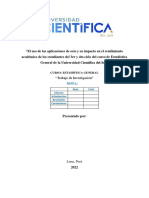 Modelo de Trabajo de Investigación