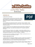 DÍA 306 - 365 Días para Leer La Sagrada Escritura