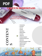 Calcium Homeostasis