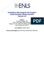 ENLS Acute Ischemic Stroke Protokol