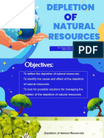 Depletion of Natural Resources