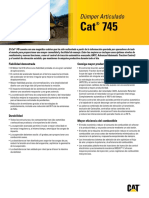 CAT 745 - Ficha Técnica #1