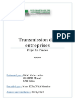 PFA Transmission D'entreprise