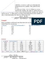 Regression Line