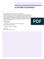 Resultados de Encuestas de Estres Sostenido