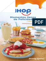 IHOP 2022 Core Menu and PS Menu