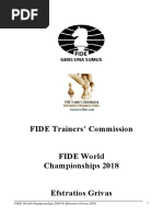 FIDE-TRG - FIDE World Championships 2018 - Book