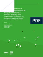 Guia para El Diseno de Un Sistema de Administracion de Riesgos Ambientales y Sociales SARAS para Instituciones Financieras en America Latina y El Caribe 1