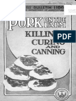 Frank G. Ashbrook - Pork On The Farm - Killing, Curing, and Canning - 1921