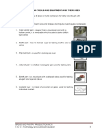 Module Baking Tools and Equipment and Their Uses