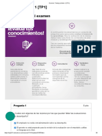 Examen - Trabajo Práctico 1 (TP1) Psicologia Organizacional