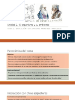 Tema 2. - Evolucion Mecanismos Patrones Procesos