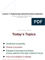 Engineering Materials and Their Properties