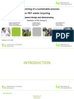 PET Recycling Process Flow Diagram