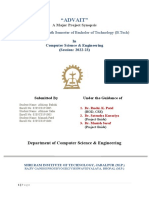 Advait Synopsis Report