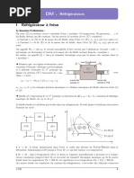 2 - Machine Thermique - Réfrigérateur DM