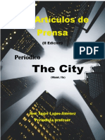 Libro Mis Artículos de Prensa en El Periódico The City 2022