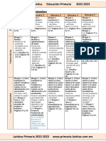 Noviembre - 4to Grado Dosificación (2022-2023)