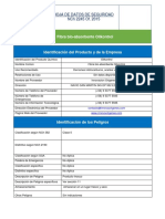 Hoja de Datos de Seguridad Oilkontrol