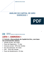 A15 e A16 - Exercício - Capital de Giro