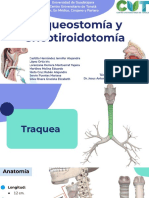 Traqueostomía y Cricotiroidotomia