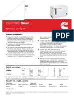 Marine Generator Set Mechanical Series 5.5/6.5 Model MDKUB: Features and Benefits